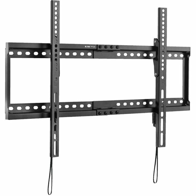 Eaton DWT3280X heavy-duty tilt wall mount for 32 to 80-inch flat or curved-screen displays, shown installed on a wall.