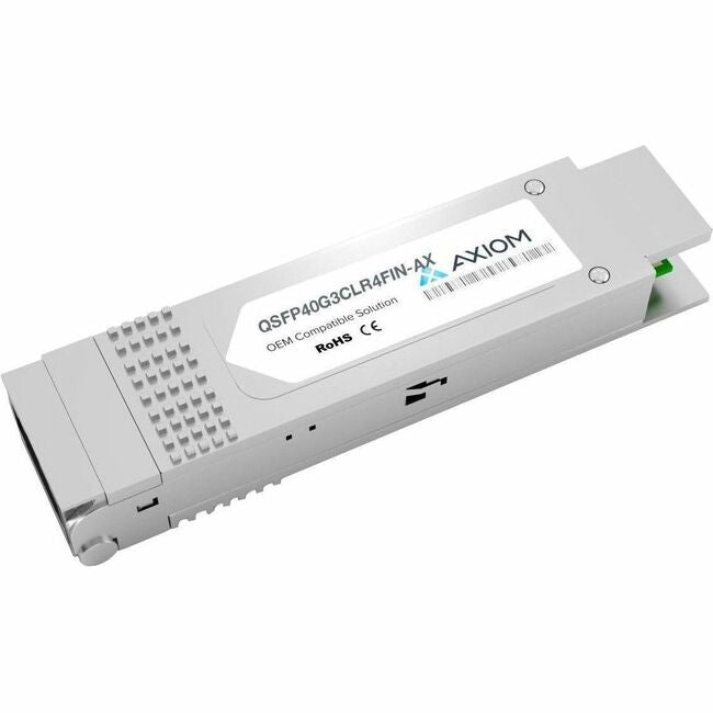 Axiom QSFP40G3CLR4FIN-AX 40GBASE-LR4 QSFP+ Transceiver - QSFP40G3CLR4FIN-AX