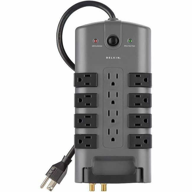 Belkin International INC BP112230-085PK Belkin 12-Outlets Surge Suppressor/Protector