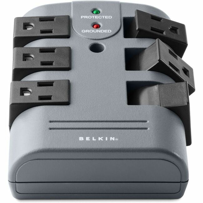 Belkin International INC BP106000-5PK Belkin 6 Outlet Surge Protector with 6ft Power Cord - 5 pack - 1080 Joules