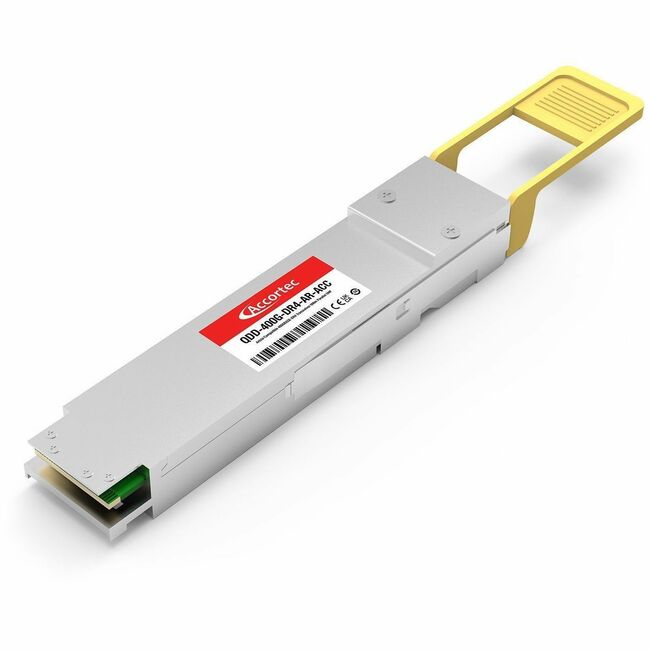 Accortec Incorporated QDD-400G-DR4-AR-ACC Accortec 400GBASE-DR4 Transceiver 500m Parallel SMF Arista Compatible