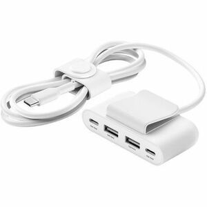 Belkin International INC BUZ001TT2MWHB7 Belkin BoostCharge 4-Port USB Power Extender