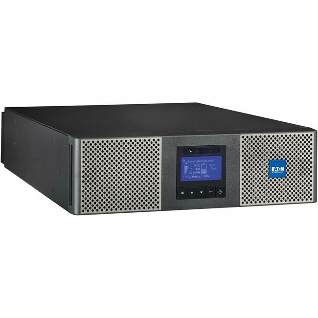 Eaton 9PX6K-L 6000VA online double-conversion UPS with digital display and sturdy metal frame for reliable power backup