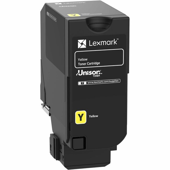 Lexmark 71C0HYG Original Standard Yield Laser Toner Cartridge - Return Program - Yellow Pack