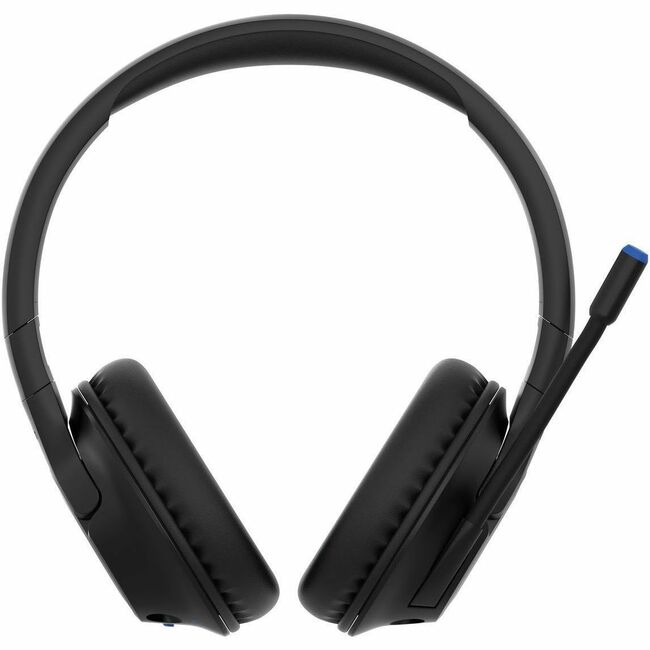 Belkin International INC AUD006BTBLK Belkin Wireless Over-Ear Headset for Kids with Mic - On-Ear Earphones for iPhone, iPad, Fire Tablet & More - Black