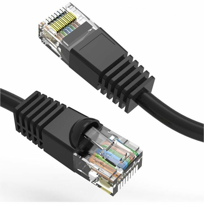 Axiom AXG100033 35FT CAT5E 350mhz Patch Cable Molded Boot (Black) - TAA Compliant