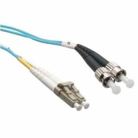 Axiom AXG94546 LC/ST 10G Multimode Duplex OM3 50/125 Fiber Optic Cable 12m - TAA Compliant