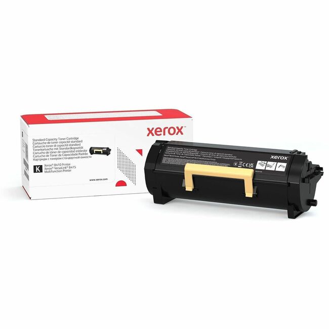 Xerox 006R04725 Genuine Xerox&reg; B410 Printer, VersaLink&reg; B415 Multifunction Printer Black Standard capacity Toner Cartridge (6000 Pages) - 006R04725