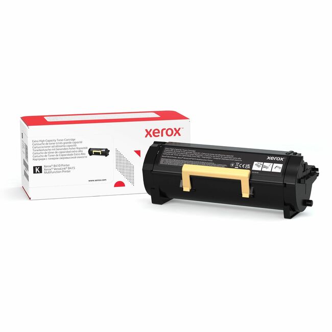 Xerox 006R04727 Genuine Xerox&reg; B410 Printer, VersaLink&reg; B415 Multifunction Printer Black Extra High capacity Toner Cartridge (25000 Pages) - 006R04727