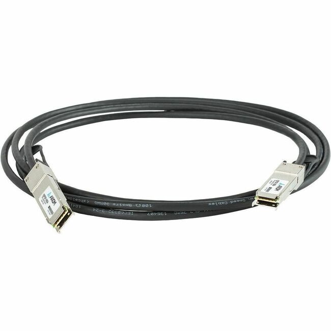 Axiom 100G-QSFP-QSFP-P-0501-AX 100GBASE-CR4 QSFP28 Passive DAC Cable Brocade Compatible 5m