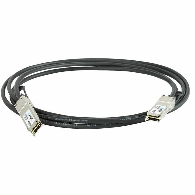 Axiom 100G-QSFP-QSFP-P-0301-AX 100GBASE-CR4 QSFP28 Passive DAC Cable Brocade Compatible 3m