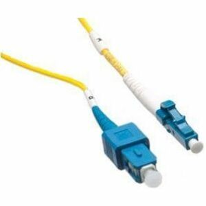 Axiom AXG94442 LC/SC Singlemode Simplex OS2 9/125 Fiber Optic Cable 15m - TAA Compliant