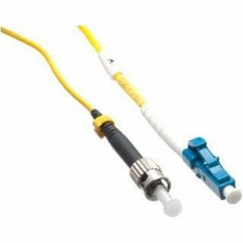 Axiom AXG94448 LC/ST Singlemode Simplex OS2 9/125 Fiber Optic Cable 3m - TAA Compliant