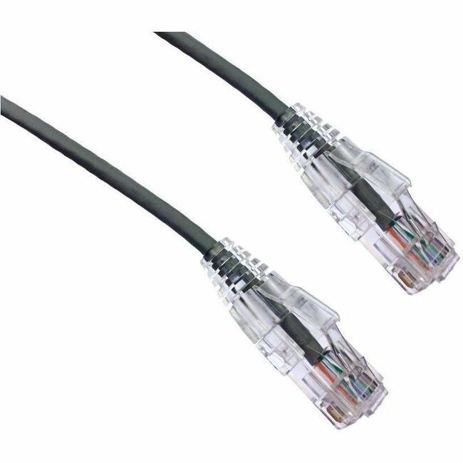 Axiom AXG97940 40FT CAT6A BENDnFLEX Ultra-Thin Snagless Patch Cable (Gray) - TAA Compliant