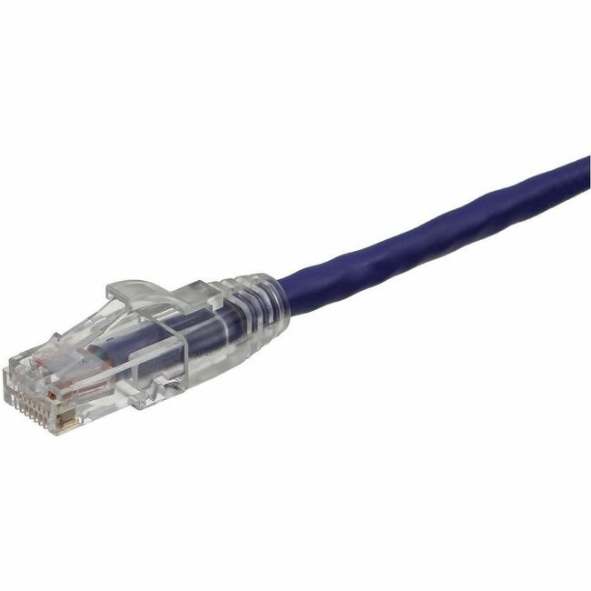 Axiom AXG98429 20FT CAT6 Snagless Shielded (STP) Patch Cable - Purple - TAA Compliant