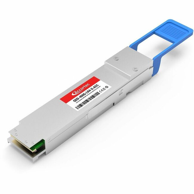 Accortec Incorporated QDD-400G-LR4-S-ACC Accortec 400G QSFP-DD Transceiver, 400G-LR4, LC 10km SMF Cisco Compatible