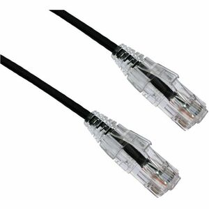 Axiom AXG97699 90FT CAT6 Snagless BENDnFLEX Ultra-Thin Patch Cable - Black - TAA Compliant