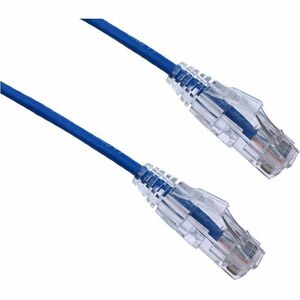 Axiom AXG96131 80FT CAT6 Snagless BENDnFLEX Ultra-Thin Patch Cable - Blue - TAA Compliant