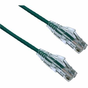 Axiom AXG97742 60FT CAT6 Snagless BENDnFLEX Ultra-Thin Patch Cable - Green - TAA Compliant