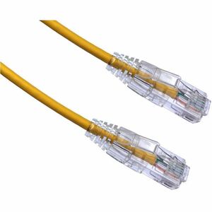 Axiom AXG97862 70FT CAT6 Snagless BENDnFLEX Ultra-Thin Patch Cable - Yellow - TAA Compliant