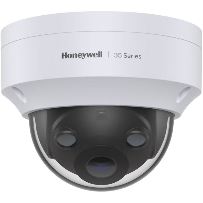 Strategic Sourcing-honeywell HC35W45R3 Honeywell HC35W45R3 5 Megapixel Network Camera - Color - Mini Dome - Signal White - TAA Compliant