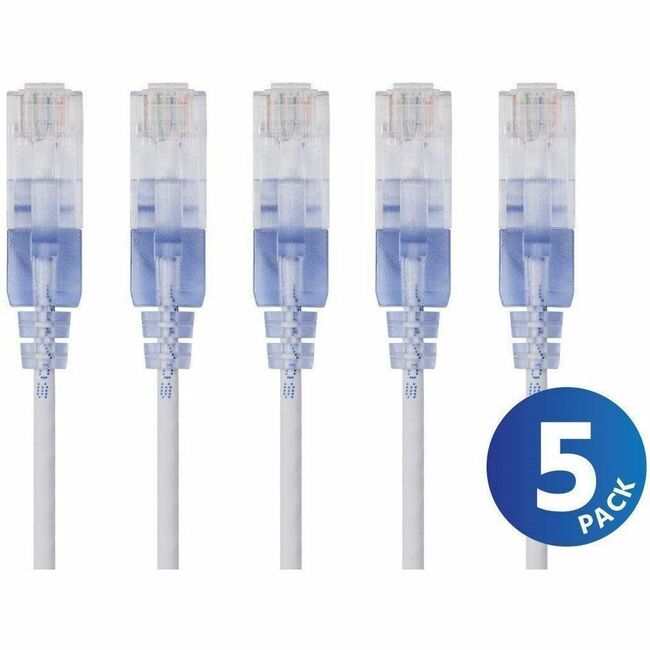 Monoprice, Inc. 33228 Monoprice SlimRun Patch UTP Category 6a Network Cable