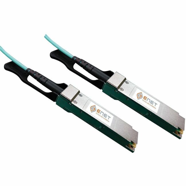 Enet Solutions, Inc. MFS1S00-V005E-ENC NVIDIA Mellanox MFS1S00-V005E Compatible TAA Compliant 200GBASE-AOC QSFP56 Active Optical Cable 850nm 5m (16.40 ft) OM3 LSZH