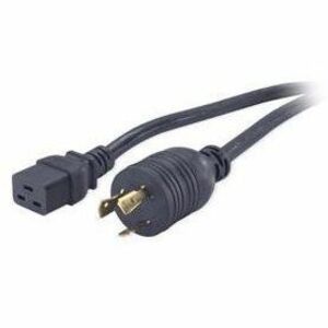 APC BY Schneider Electric AP9871 APC NetShelter Power Cord, IEC C19 to NEMA L6-20P, 3.7m