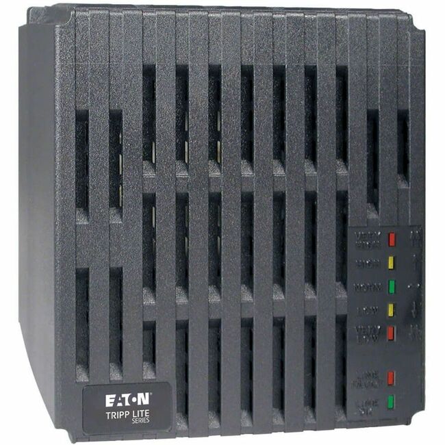 Eaton LC1800 Tripp Lite Series power conditioner with 6 outlets, 1800W, 120V, automatic voltage regulation and surge protection.