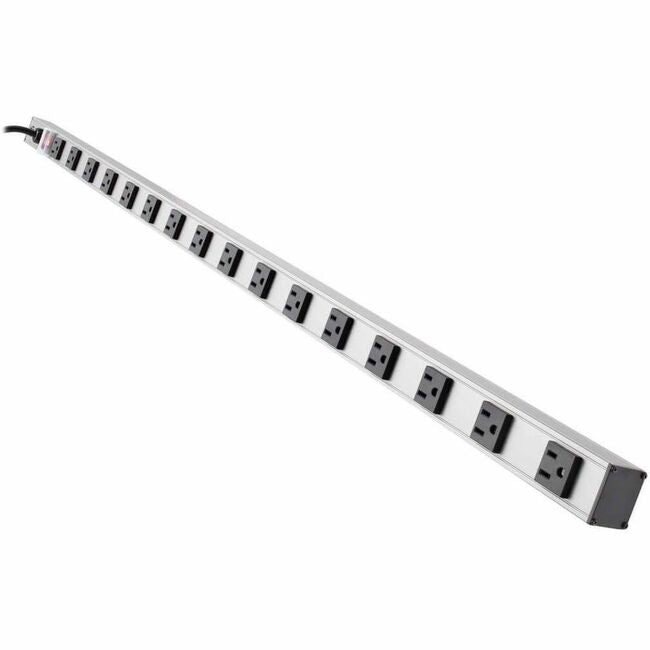 Eaton PS4816 Tripp Lite 16-outlet vertical power strip with 15 ft. cord and 48-inch extension, featuring five-15P plug.