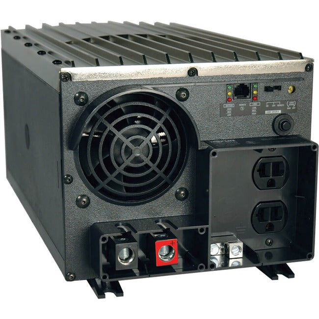Eaton PV2000FC PowerVerter Plus industrial-strength inverter with 2000W power and two outlets, designed for reliable power conversion.