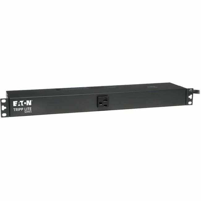 Eaton PDU1220 Tripp Lite 2.4kW single-phase 120V rack-mount PDU with 13 NEMA outlets, 15 ft cord, 1U size.