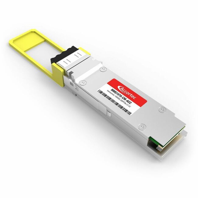 Accortec Incorporated MMS1V70-CM-ACC Accortec 100GbE QSFP28 SL DR1 1310nm 500m Optical Transceiver LC NVIDIA Mellanox Compatible