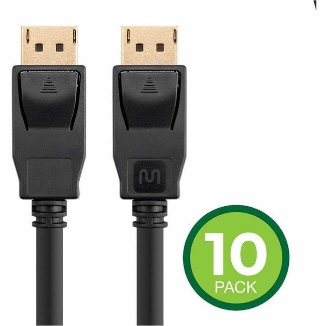 Monoprice, Inc. 41282 Monoprice Select Series DisplayPort 1.2a Cable 15ft (10-Pack)