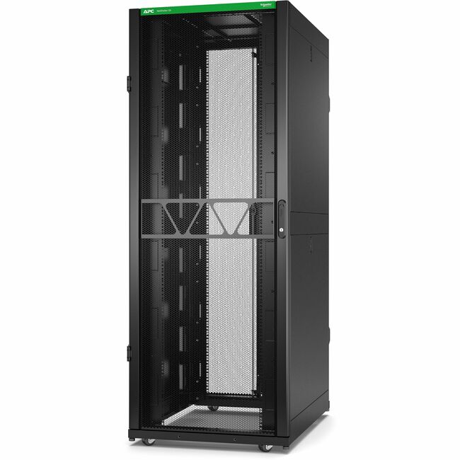 APC BY Schneider Electric AR3150B2 APC NetShelter SX Server Rack Gen 2, 42U, 1991H x 750W x 1070D mm, with Sides, Black [TAA]