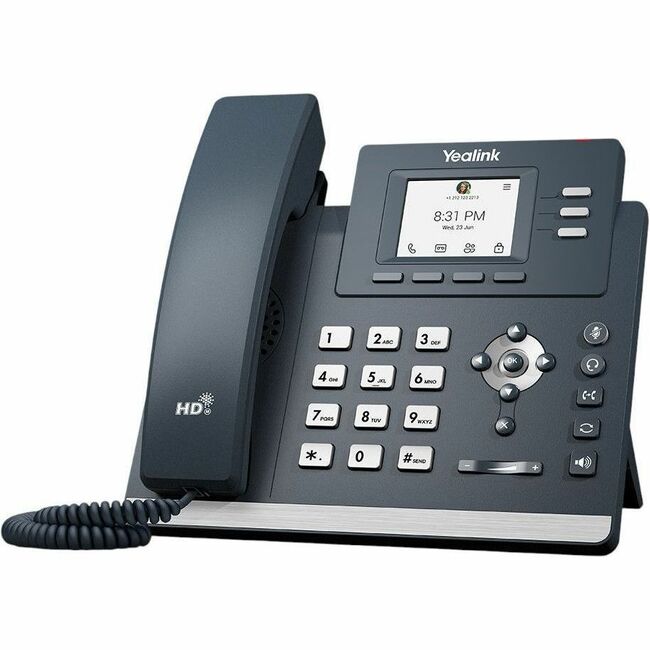 Yealink Network Technology CO. 1301016 Yealink IP Phone - Corded - Corded - Desktop, Wall Mountable - Classic Gray