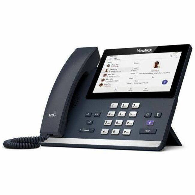 Yealink Network Technology CO. 1301017 Yealink IP Phone - Corded - Bluetooth, Wi-Fi - Wall Mountable, Desktop - Classic Gray