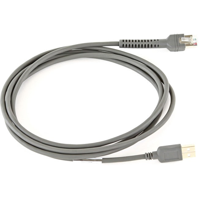 Strategic Sourcing-zebra CBA-U21-S07ZBR Zebra Cable - Shielded USB: Series A Connector, 7ft. (2.1m), Straight