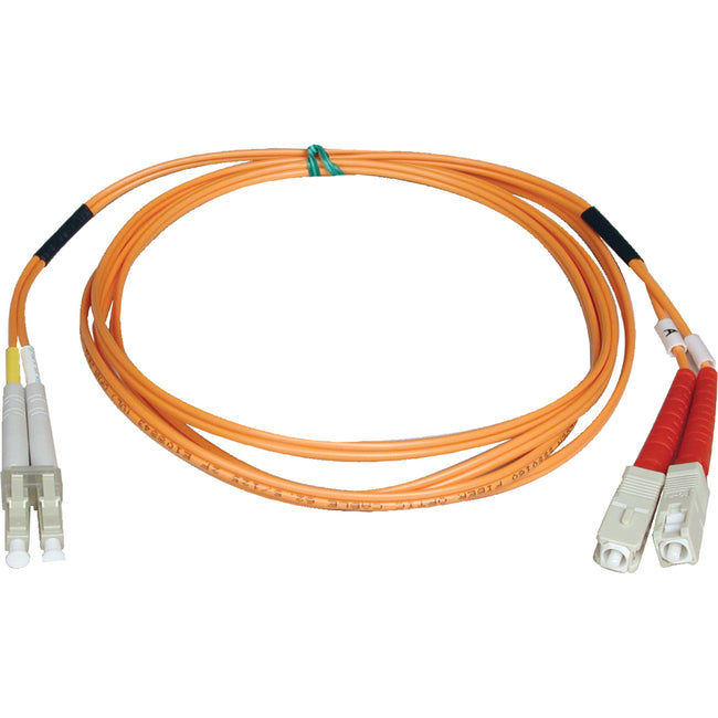 Eaton N516-30M Tripp Lite Series Duplex Multimode 50/125 Fiber Patch Cable (LC/SC), 30M (100 ft.)