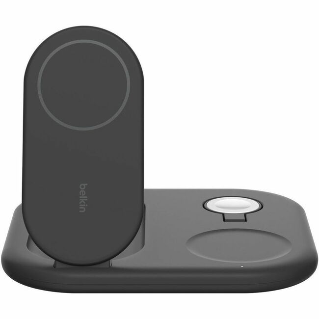Belkin International INC WIZ029TTBK Belkin BoostCharge 3-in-1 Magnetic Foldable Wireless Charger with Qi2 15W