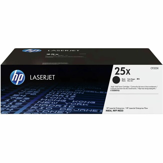 HP I CF325X HP 25X (CF325X) Original Laser Toner Cartridge - Single Pack - Black - 1 Each
