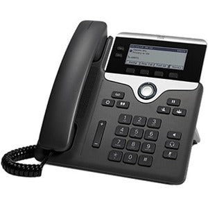 Cisco CP-7821-K9= 7821 IP Phone - Corded - Wall Mountable - Charcoal