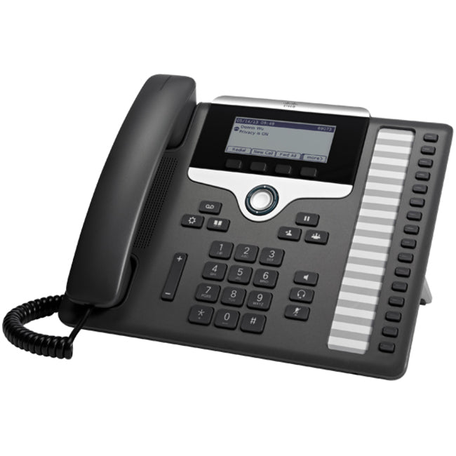Cisco CP-7861-K9= 7861 IP Phone - Corded - Wall Mountable - Charcoal