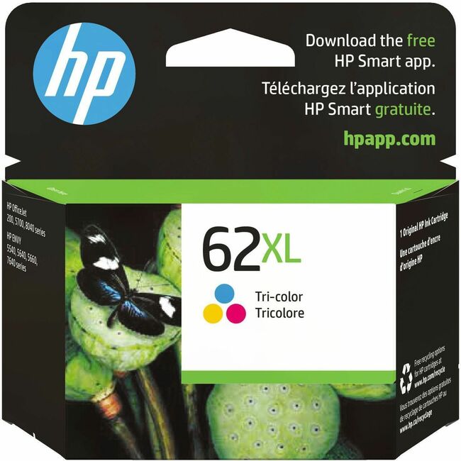 HP I C2P07AN#140 HP 62XL Original Ink Cartridge - Single Pack