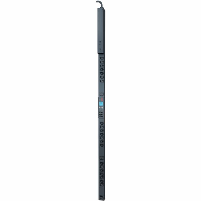 APC by Schneider Electric AP8441 APC Rack PDU 2G, Metered-by-Outlet, ZeroU, 30A, 200/208V, (21) C13 & (3) C19