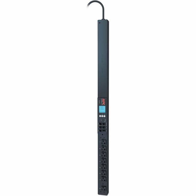 APC by Schneider Electric AP8931 APC NetShelter Switched Rack PDU, 0U, 15A, 100-120V, 8 NEMA 5-15 outlets