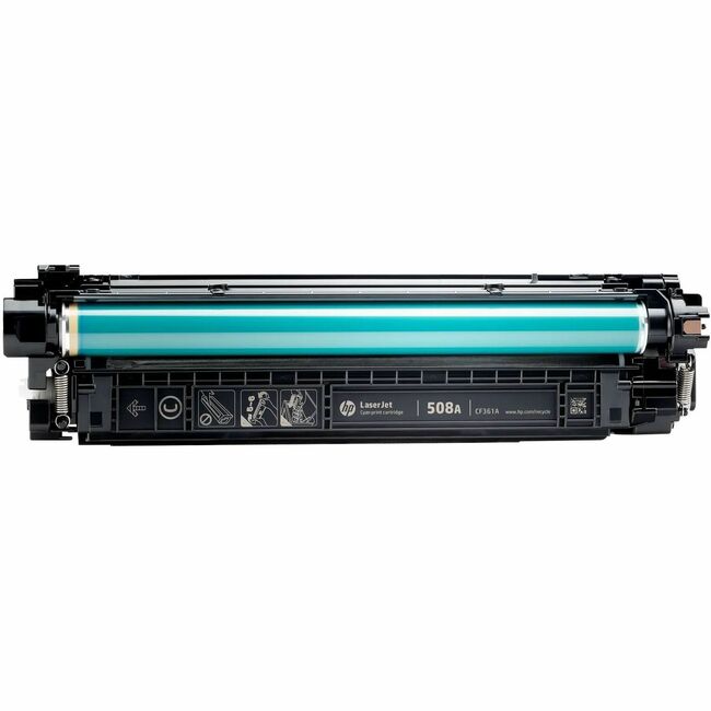 HP I CF361A HP 508A (CF361A) Original Laser Toner Cartridge - Single Pack - Cyan - 1 Each