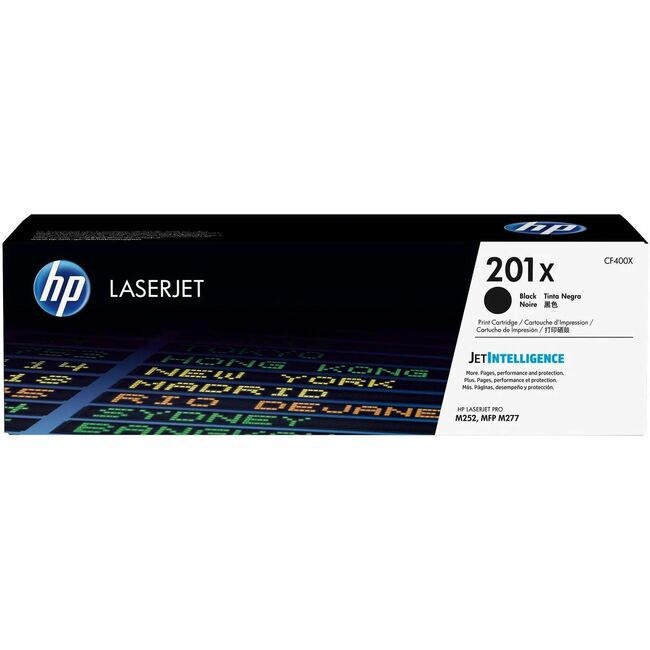 HP I CF400X HP 201X Original High Yield Laser Toner Cartridge - Black - 1 Each