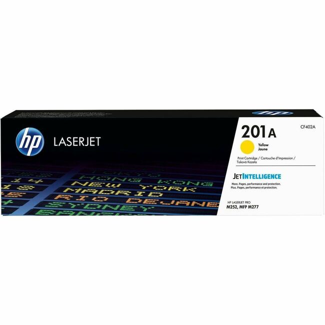 HP I CF402A HP 201A Original Laser Toner Cartridge - Yellow - 1 Each
