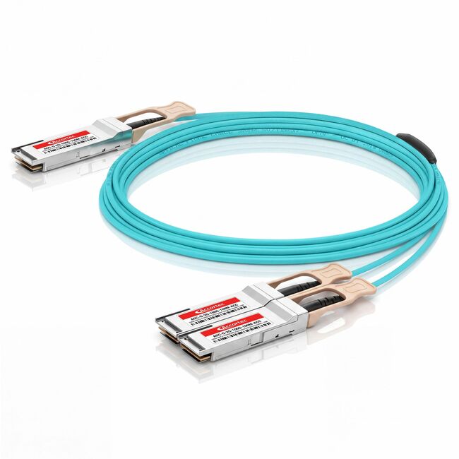 Accortec Incorporated AOC-Q-2Q-100G-100M-ACC Accortec 100GbE QSFP to 2x 50GbE QSFP Active Optical Cable Arista Compatible- 100M - Data Supplies AOC-Q-2Q-100G-100M-ACC